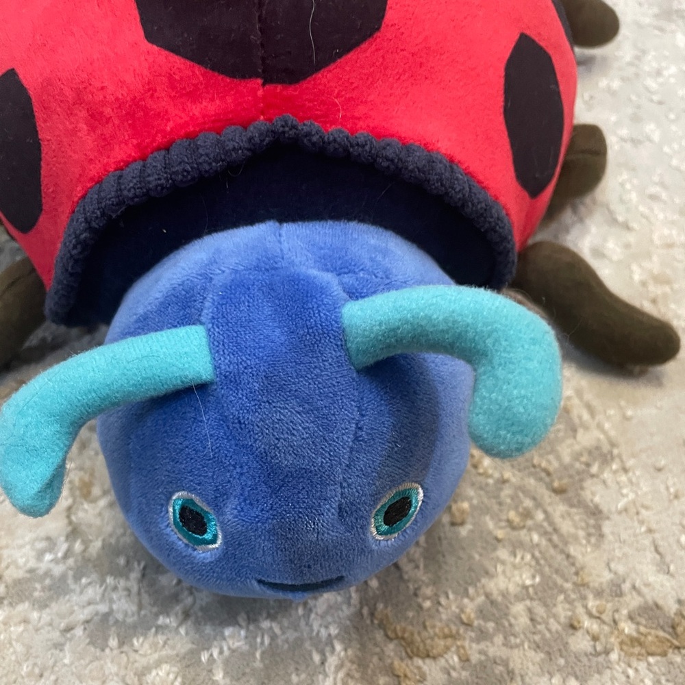Kohl's Blue, Teal & Red Plush Ladybug Cuddle Toy